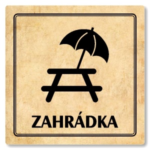 Zahrádka, 100x100mm, pergamen, Utah